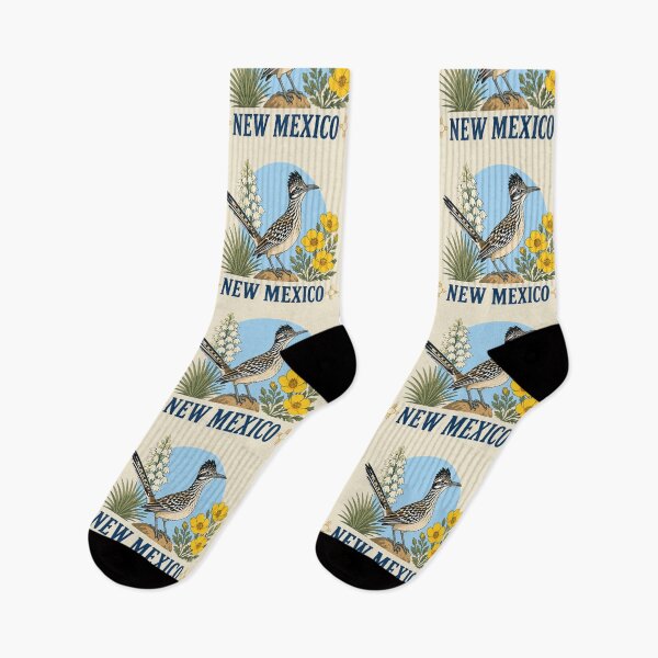 Item preview, New Mexico Roadrunner & Yucca Homage designed and sold by The-Drip-Studio.