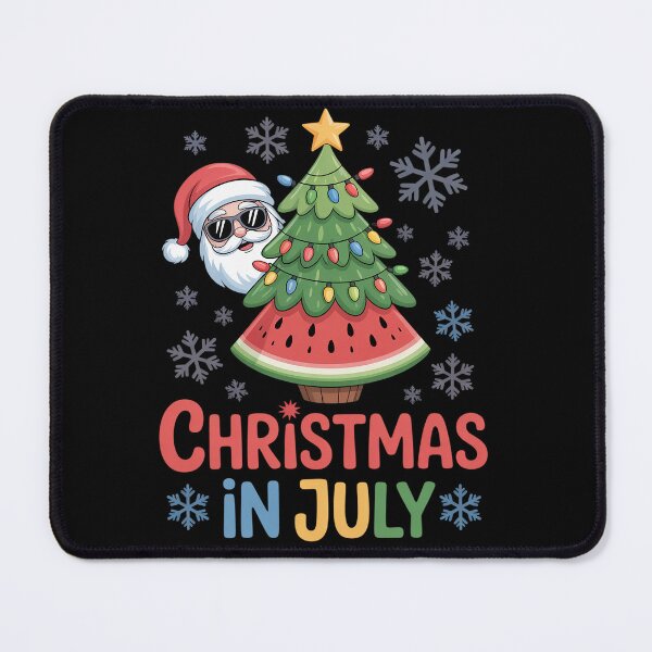 Item preview, Christmas In July Funny Santa Watermelon Xmas Tree Summer designed and sold by grounabslaninal.