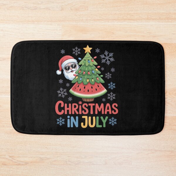 Item preview, Christmas In July Funny Santa Watermelon Xmas Tree Summer designed and sold by grounabslaninal.