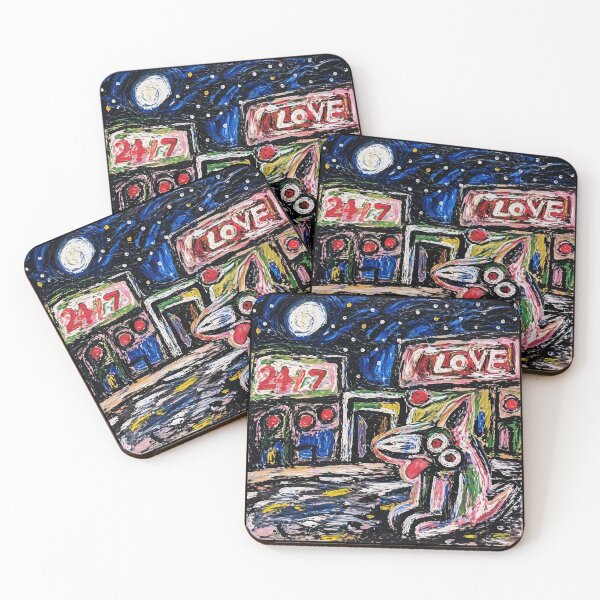 Item preview, Love 24/7 Weird Cat Expressionist  designed and sold by Modaozushi216.
