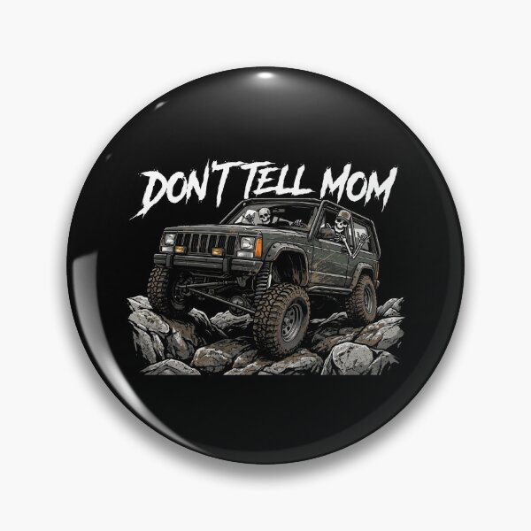 Item preview, Don't Tell Mom Off-Road XJ Cherokee Rock Crawling Skeletons designed and sold by Off-Road-Zone.