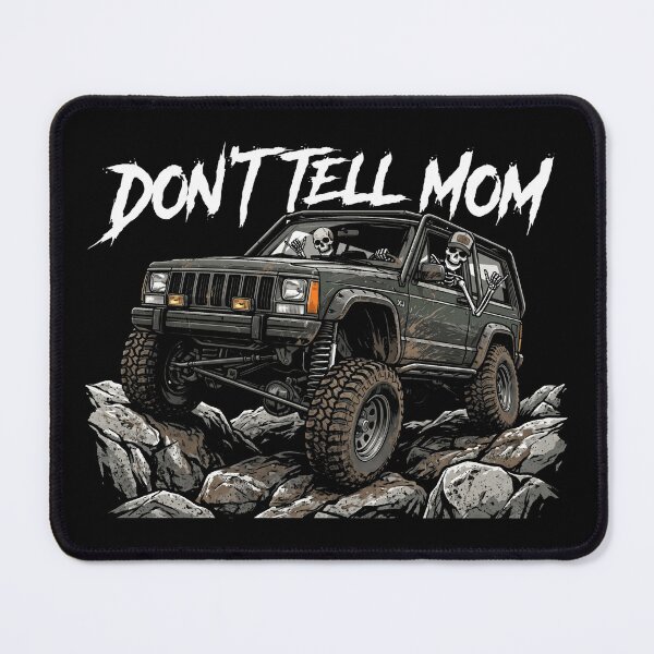 Item preview, Don't Tell Mom Off-Road XJ Cherokee Rock Crawling Skeletons designed and sold by Off-Road-Zone.