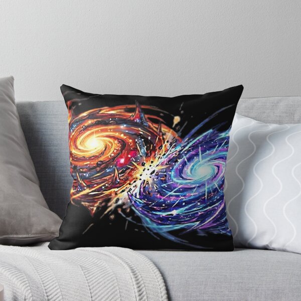 Item preview, Cosmic Duality Galaxy Collision Art designed and sold by InkFool.