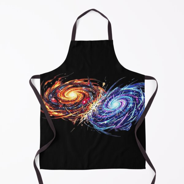 Item preview, Cosmic Duality Galaxy Collision Art designed and sold by InkFool.