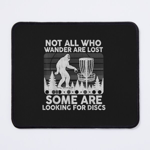 Item preview, Disc Golf Frisbee Bigfoot Not All Who Wander are Lost designed and sold by FrankIsabel.