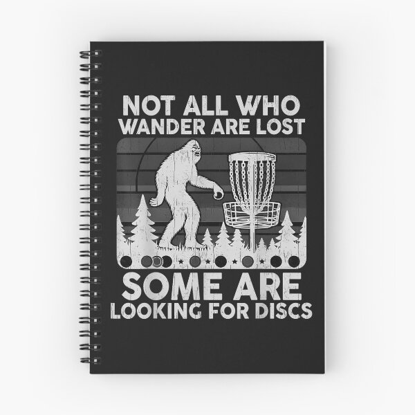 Item preview, Disc Golf Frisbee Bigfoot Not All Who Wander are Lost designed and sold by FrankIsabel.