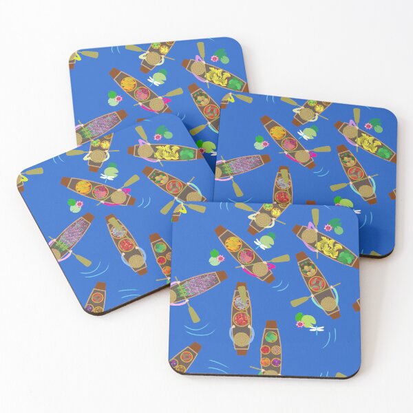 Item preview, Vietnamese floating market designed and sold by Jennifer Ladd.