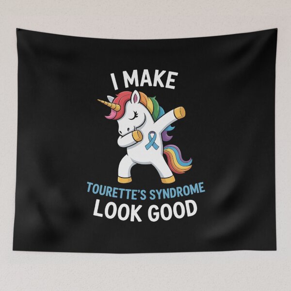 Item preview, I Make Tourette's Syndrome Look Good Unicorn Apparel designed and sold by grounabslaninal.