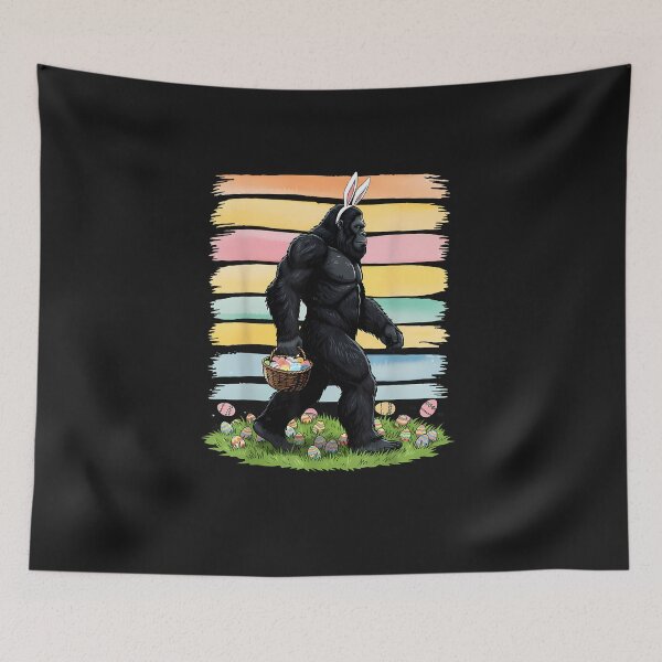 Item preview, Easter Day Funny Bigfoot Sasquatch Easter Eggs Men Women Kid designed and sold by FrankIsabel.