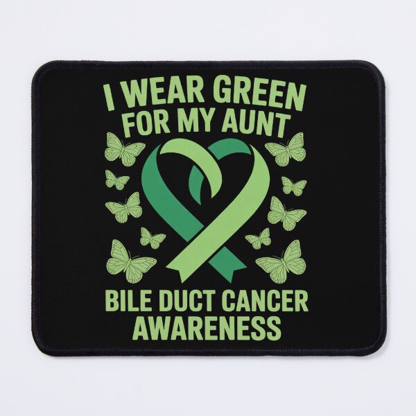Item preview, I Wear Green For My Aunt Bile Duct Cancer Awareness designed and sold by grounabslaninal.