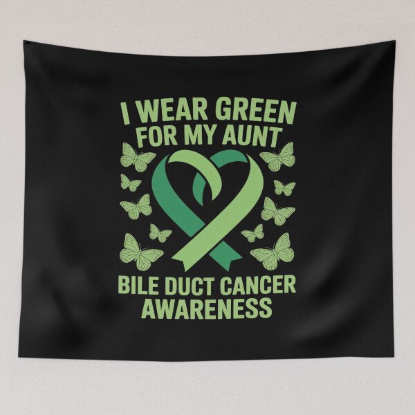 Item preview, I Wear Green For My Aunt Bile Duct Cancer Awareness designed and sold by grounabslaninal.