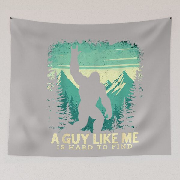 Item preview, Bigfoot A Guy Like Me is Hard to Find Sasquatch Vintage Men designed and sold by GreggRoss.