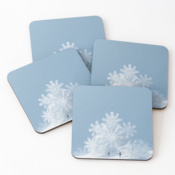 Item preview, Snowflake Forest designed and sold by bubblyrainbow.