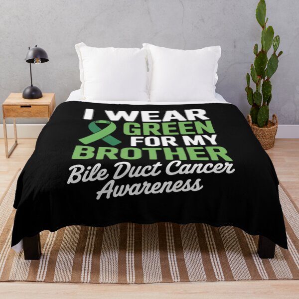 Item preview, I Wear Green For My Brother Bile Duct Cancer Awareness designed and sold by grounabslaninal.