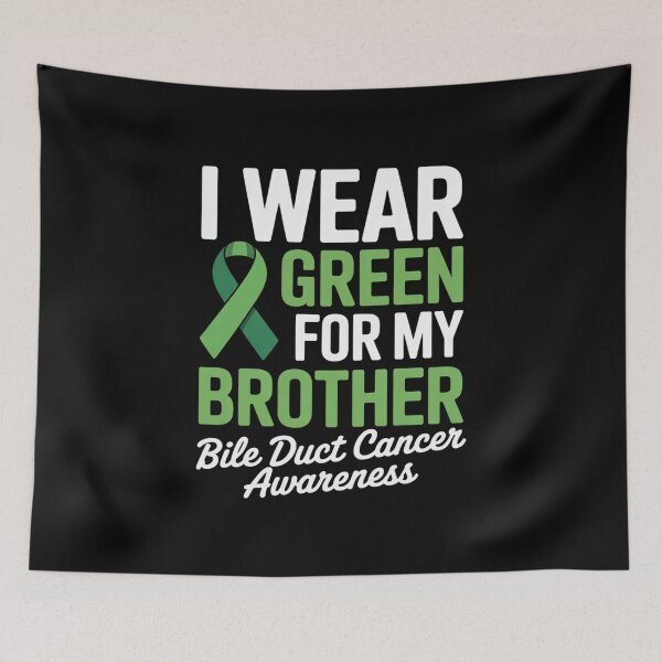 Item preview, I Wear Green For My Brother Bile Duct Cancer Awareness designed and sold by grounabslaninal.