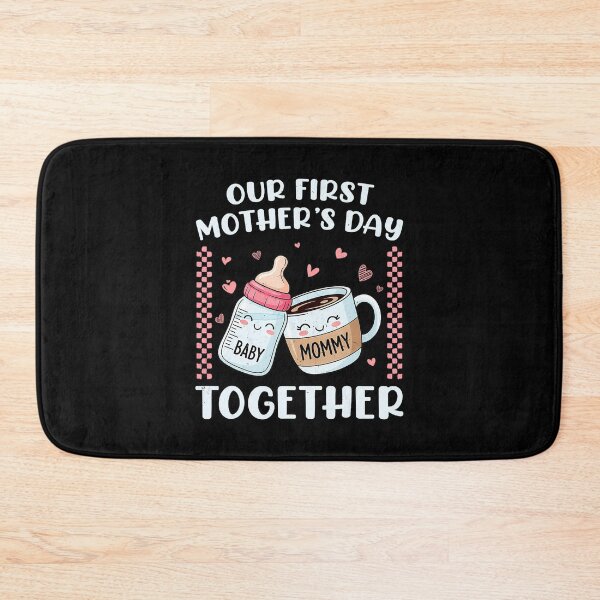 Item preview, Our First Mother’s Day Together Cute Mommy Mug designed and sold by zamiokaline.