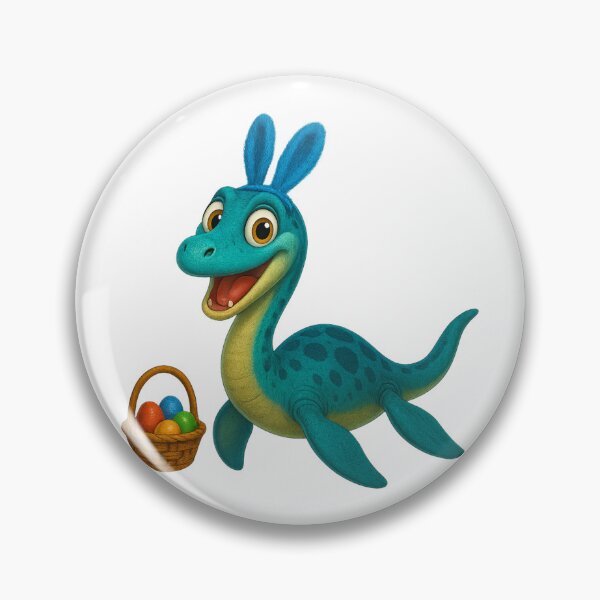 Item preview, Easter Plesiosaur designed and sold by Sillytoe.