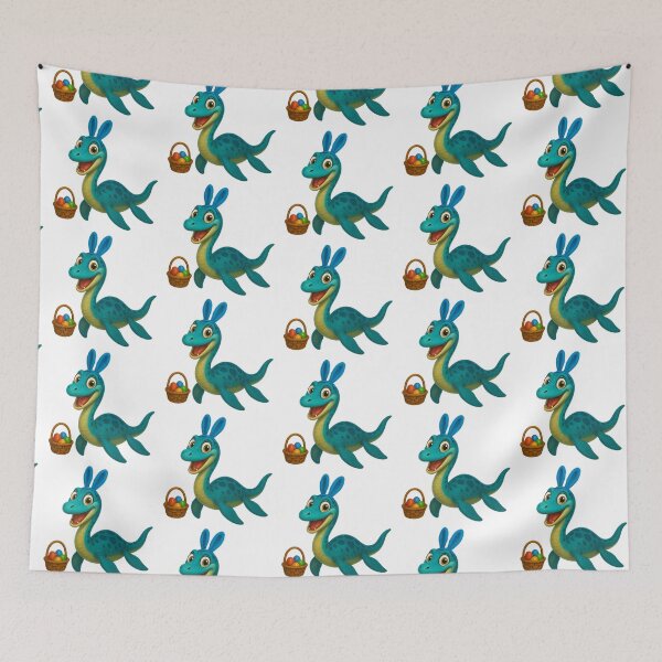 Item preview, Easter Plesiosaur designed and sold by Sillytoe.