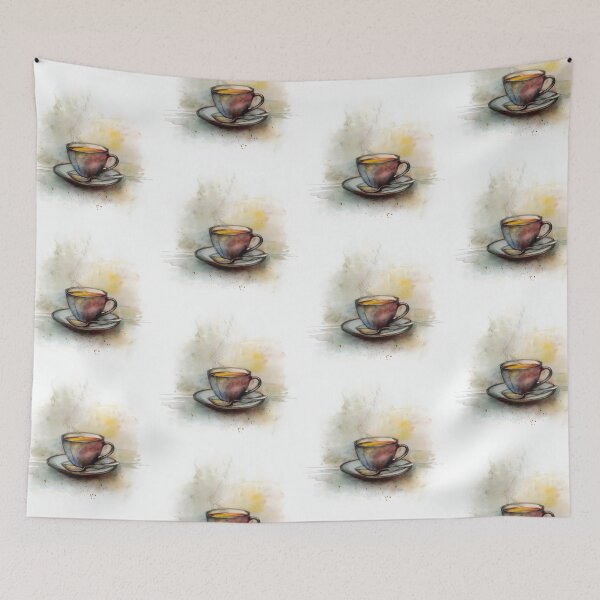 Item preview, A cup of tea to enjoy with a bit of relaxation designed and sold by Roxane Bay.