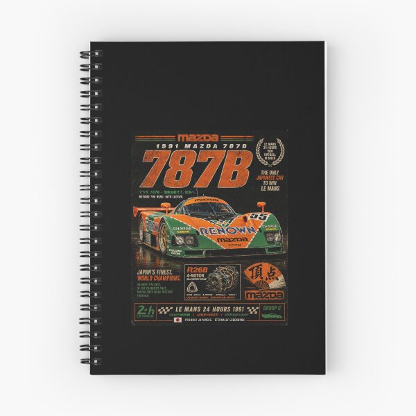 Item preview, 1991 Mazda 787B R26B Rotary JDM Racing Legend Vintage Art designed and sold by TheArtOfCar.