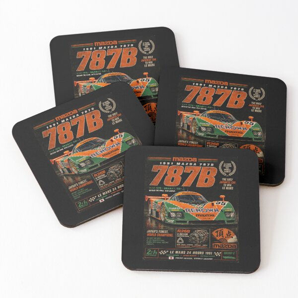 Item preview, 1991 Mazda 787B R26B Rotary JDM Racing Legend Vintage Art designed and sold by TheArtOfCar.