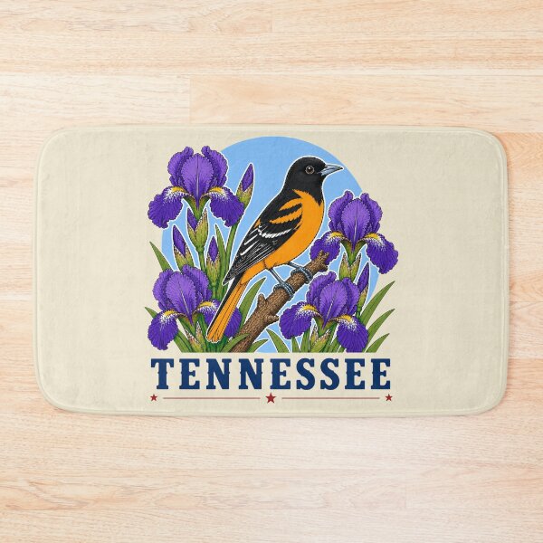 Item preview, Tennessee Oriole & Iris Heritage State Graphic designed and sold by The-Drip-Studio.