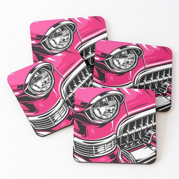 Item preview, Pink Classic Car Headlight Close Up Art designed and sold by RamyGallery.