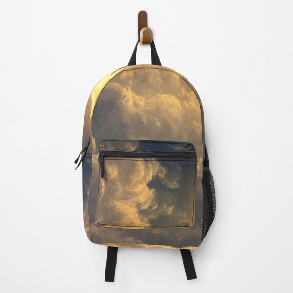 Item preview, Moonlit Golden Clouds Dreamscape Wall Art designed and sold by AtlantiqArt.