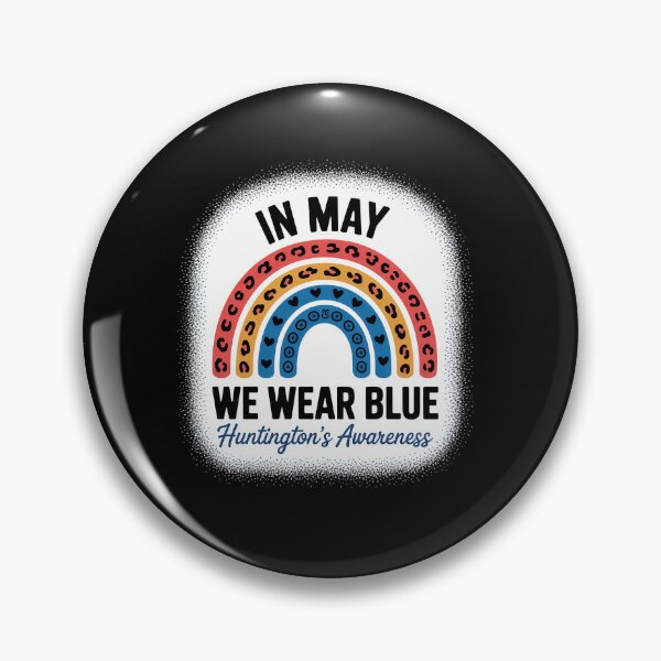 Item preview, In May We Wear Blue Huntington's Disease Awareness Month designed and sold by grounabslaninal.