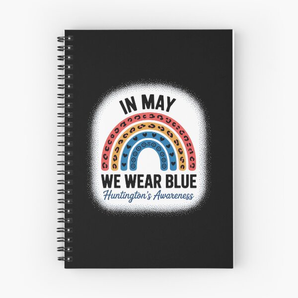 Item preview, In May We Wear Blue Huntington's Disease Awareness Month designed and sold by grounabslaninal.