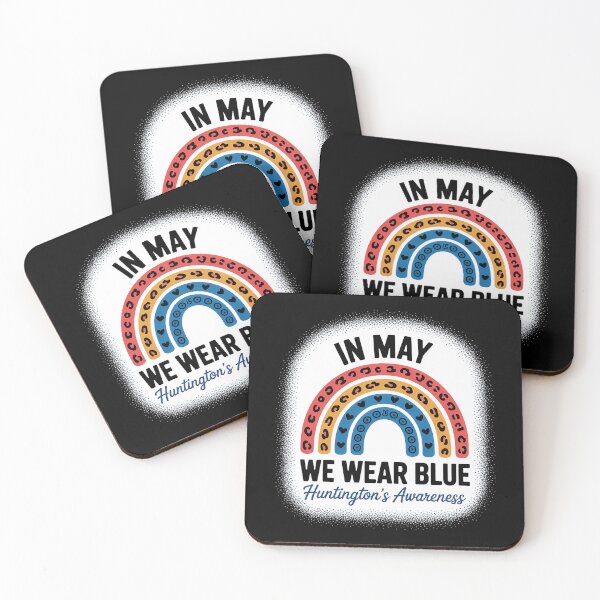 Item preview, In May We Wear Blue Huntington's Disease Awareness Month designed and sold by grounabslaninal.