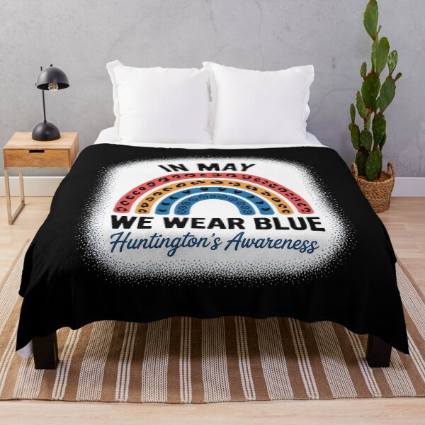 Item preview, In May We Wear Blue Huntington's Disease Awareness Month designed and sold by grounabslaninal.