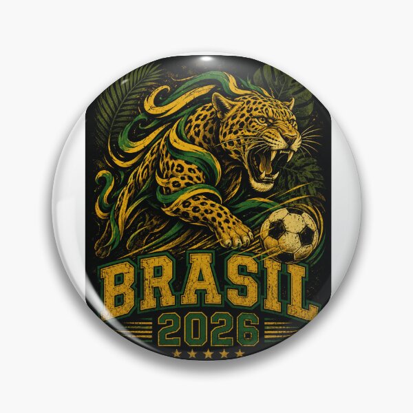 Item preview, Samba Flame - Brasil World Cup 2026 Fan shirt designed and sold by IvyCleoThreads.