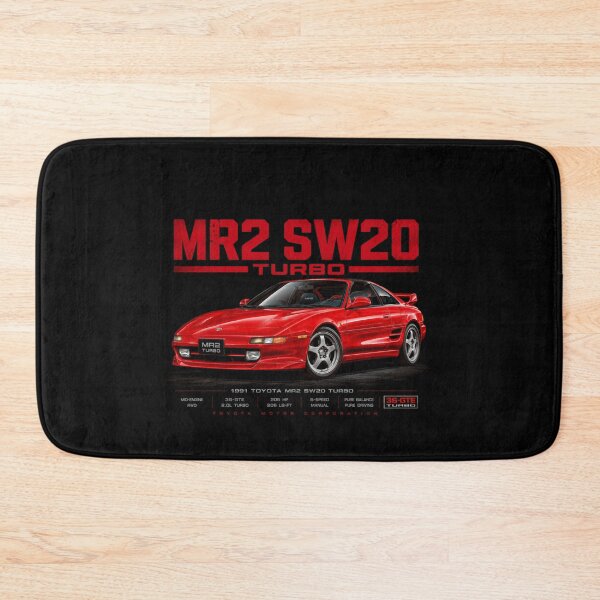 Item preview, 1991 Toyota MR2 SW20 Turbo 3SGTE Mid-Engine JDM Sports Car Vintage Art designed and sold by TheArtOfCar.