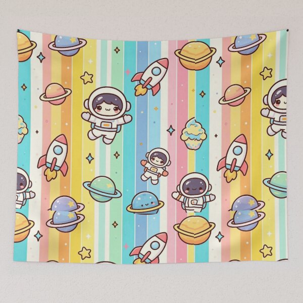 Item preview, CUTE SPACE ADVENTURE PATTERN designed and sold by TeyArtWork.