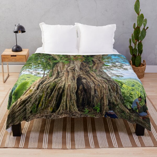 Item preview, Ancient Philippine Balete Tree - Enchanted Banyan | Mystical Nature & Giant Tree Art designed and sold by Ross.A.Campbell.