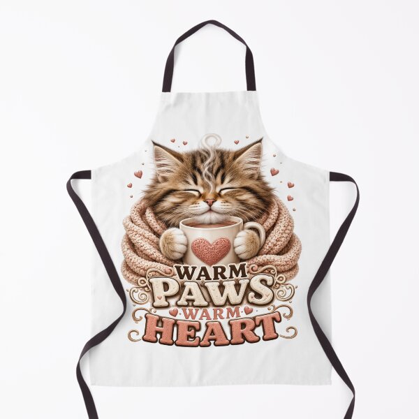 Item preview, Warm Paws Cozy Kitten Energy designed and sold by pradeepvisuals.