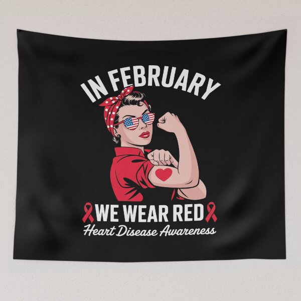 Item preview, In October we wear Red  Sunglasses Heart Disease Awareness designed and sold by grounabslaninal.