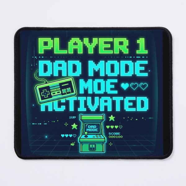 Item preview, Player 1 Dad Mode Activated Gamer Father Fathers Day Gift designed and sold by DESIGN BUREAU .