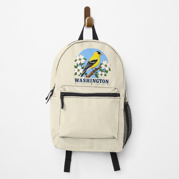 Item preview, Washington Goldfinch & Pacific Dogwood Homage designed and sold by The-Drip-Studio.