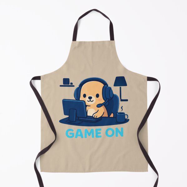 Item preview, Game On Kawaii Gamer Dog Design designed and sold by Noxivora.