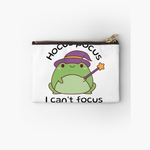 Item preview, Hocus Pocus I Cannot Focus Magic Frog designed and sold by stzl26.