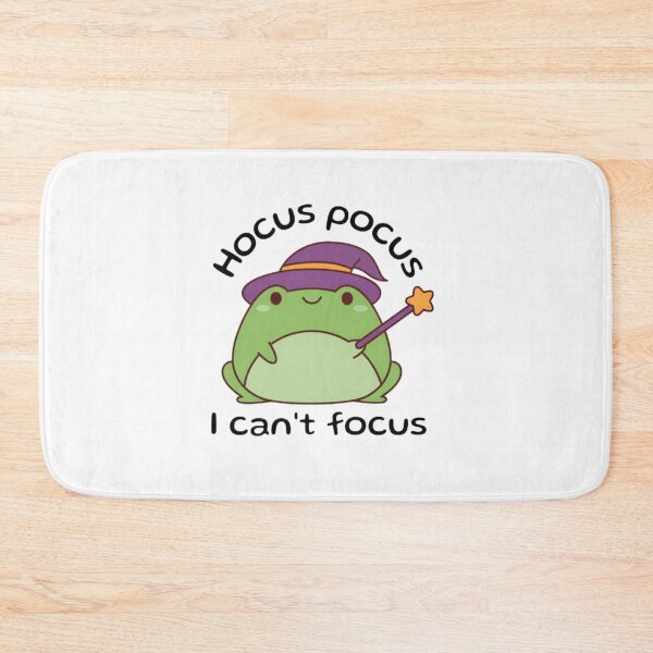 Item preview, Hocus Pocus I Cannot Focus Magic Frog designed and sold by stzl26.