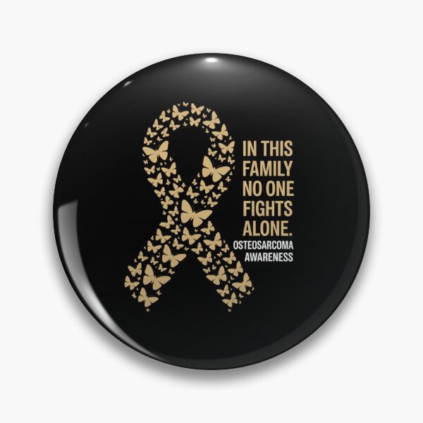Item preview, In This Family No One Fights Alone OSTEOSARCOMA AWARENESS designed and sold by grounabslaninal.