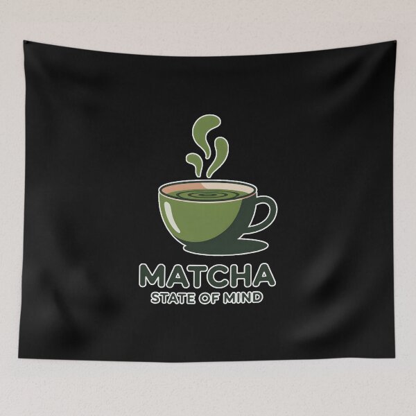 Item preview, Matcha State Of Mind Minimal Aesthetic Matcha Design designed and sold by ImaginedSpace7.