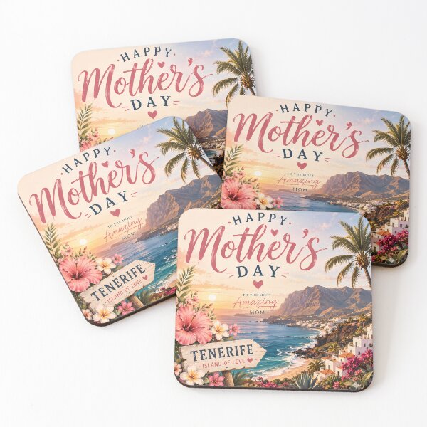 Item preview, Happy Mother’s Day Tenerife Island of Love | Tropical Beach Mom Gift designed and sold by 1234saad.
