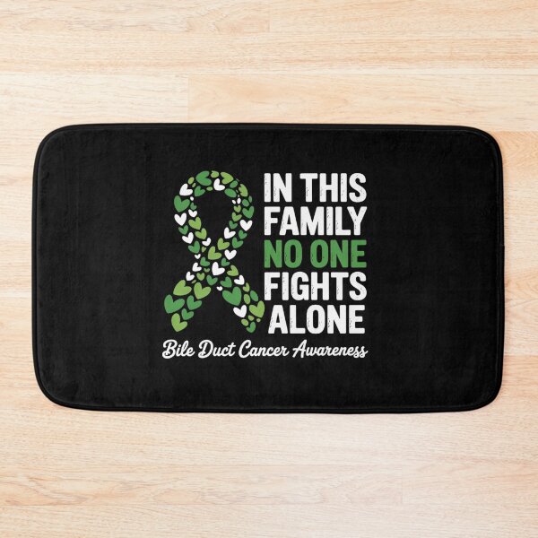 Item preview, In This Family No One Fights Alone Shirt Bile Duct Cancer designed and sold by grounabslaninal.