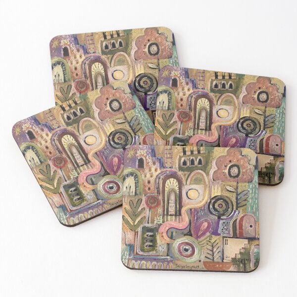 Item preview, Whimsical Folk Art Dreamscape designed and sold by SaryaSmyth19.