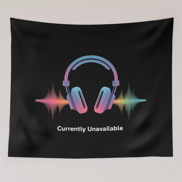 Item preview, Currently Unavailable Minimal Headphones Music Aesthetic Design designed and sold by ImaginedSpace7.