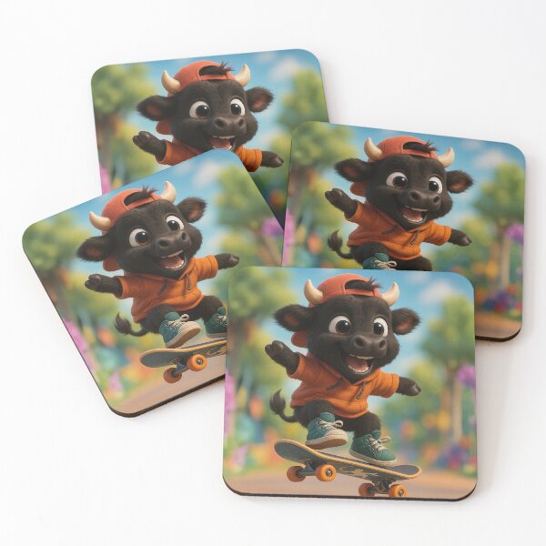Item preview, Skater Welsh Black Cattle designed and sold by Sillytoe.